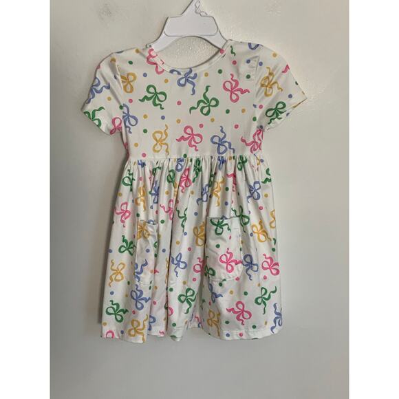 Mila & Rose Tied in Love S/S Pocket Twirl Dress NWT size 2T - Picture 4 of 6
